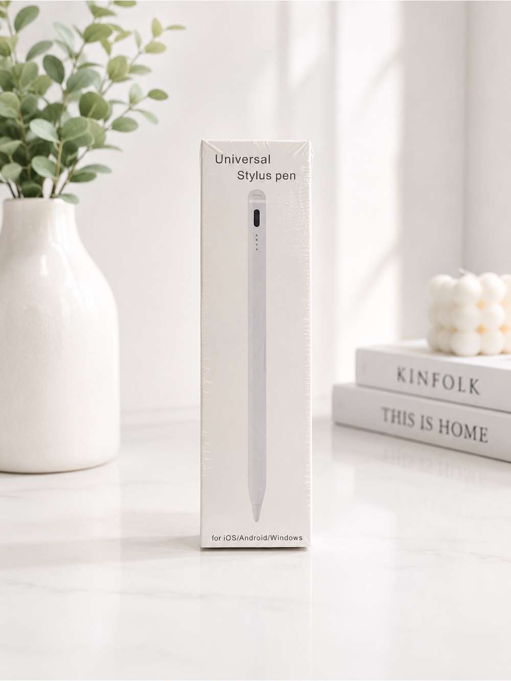 🔴 White Digital Stylus Pen - USB-C Rechargeable
